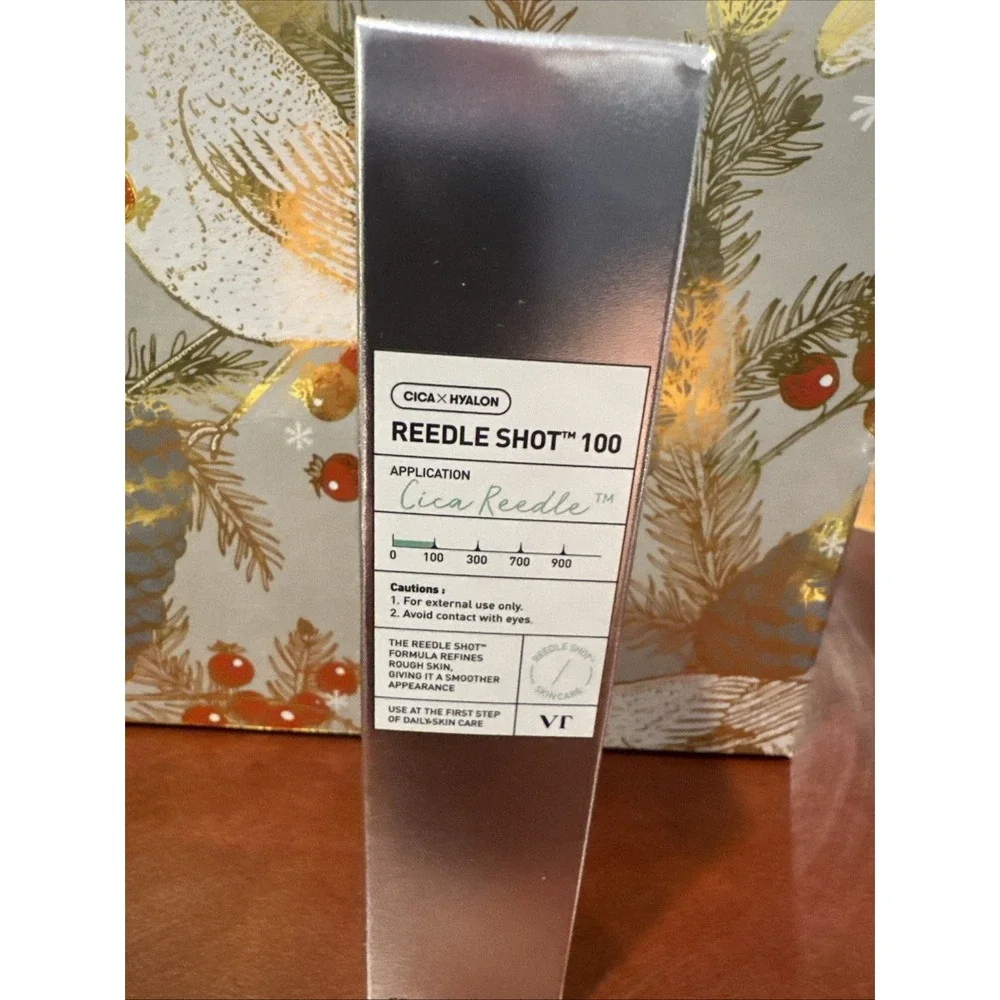 VT COSMETICS CICA Reedle Shot 100, Daily Night Exosome Microneedling Serum, 50ml
